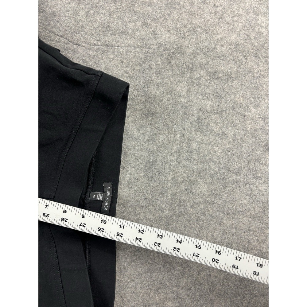 Eileen Fisher Women XS Pants Pull On Stretch Straight Leg Ponte Quiet Luxury - Picture 5 of 8